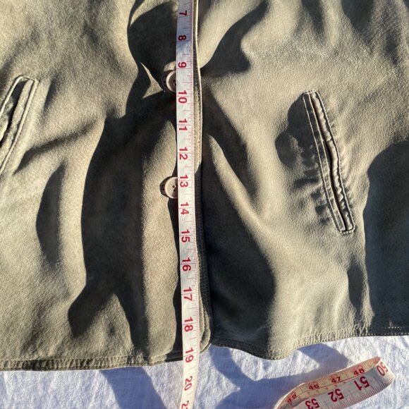 Atelier by B Thomas Light Tan Suede Leather Jacket Women’s - Size Large - Picture 4 of 4